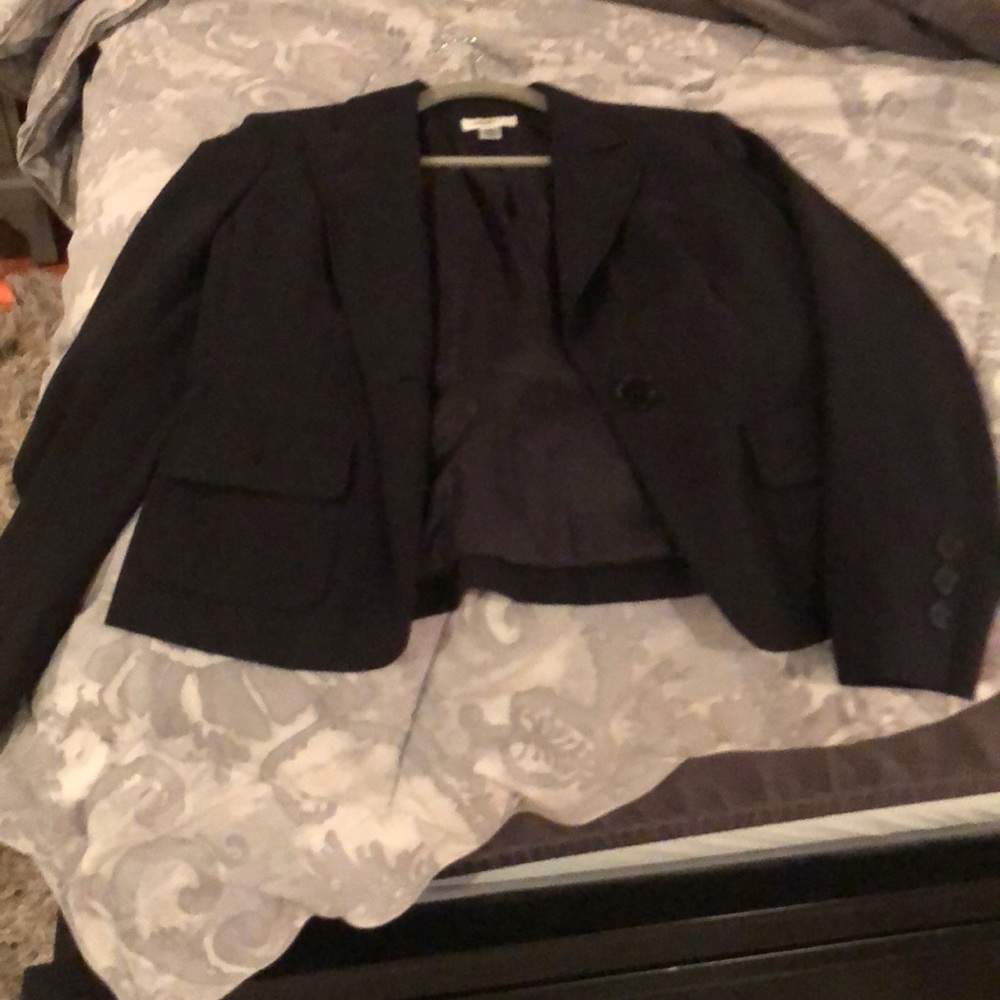 Anne Taylor Loft Black Suit Jacket